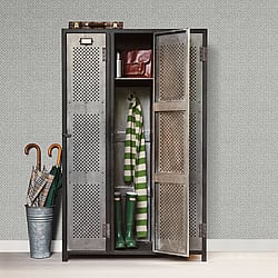 Galerie Wallcoverings Product Code: G45176 - Nostalgie Wallpaper Collection Galerie Wallcoverings Product Code G45176 - Nostalgie Wallpaper Collection - Silver Grey Colours - Diamond Plate Design