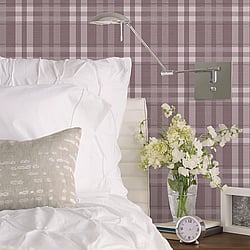 Galerie Wallcoverings Product Code: G45308 - Vintage Roses Wallpaper Collection Galerie Wallcoverings Product Code G45308 - Vintage Roses Wallpaper Collection - Burgundy Colours - Plaid Design
