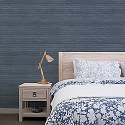 Galerie Wallcoverings Product Code: G45319 - Vintage Roses Wallpaper Collection Galerie Wallcoverings Product Code G45319 - Vintage Roses Wallpaper Collection - Dark Blue Colours - Pretty Script Design