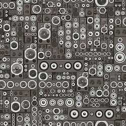 Galerie Wallcoverings Product Code: G45368 - Grunge Wallpaper Collection Galerie Wallcoverings Product Code G45368 - Grunge Wallpaper Collection - Black Silver Colours - Speakers Design