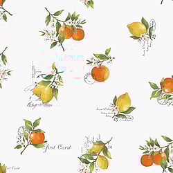 Galerie Wallcoverings Product Code: G45412 - Just Kitchens Wallpaper Collection Galerie Wallcoverings Product Code G45412 - Just Kitchens Wallpaper Collection - Orange Yellow Green Colours - Citrus Toss Design