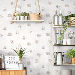 Galerie Wallcoverings Product Code: G45414 - Just Kitchens Wallpaper Collection Galerie Wallcoverings Product Code G45414 - Just Kitchens Wallpaper Collection - Beige Colours - Coffee Design