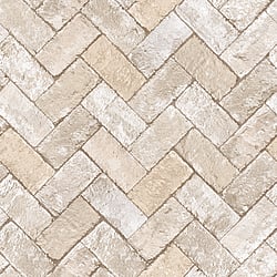 Galerie Wallcoverings Product Code: G45429 - Just Kitchens Wallpaper Collection Galerie Wallcoverings Product Code G45429 - Just Kitchens Wallpaper Collection - Beige Grey Colours - Herringbone Brick Design