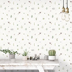 Galerie Wallcoverings Product Code: G45442 - Just Kitchens Wallpaper Collection Galerie Wallcoverings Product Code G45442 - Just Kitchens Wallpaper Collection - Beige Green Lilac Colours - Meadow Spot Design