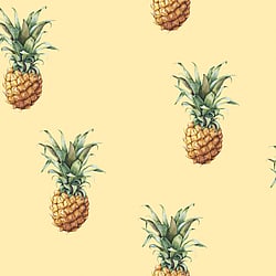 Galerie Wallcoverings Product Code: G45452 - Just Kitchens Wallpaper Collection Galerie Wallcoverings Product Code G45452 - Just Kitchens Wallpaper Collection - Yellow Colours - Pineapples Design
