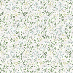 Galerie Wallcoverings Product Code: G45457 - Just Kitchens Wallpaper Collection Galerie Wallcoverings Product Code G45457 - Just Kitchens Wallpaper Collection - Green Blue Colours - Spring Leaf Trail Design