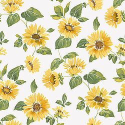 Galerie Wallcoverings Product Code: G45458 - Just Kitchens Wallpaper Collection Galerie Wallcoverings Product Code G45458 - Just Kitchens Wallpaper Collection - Yellow Green White Colours - Sunflower Trail Design