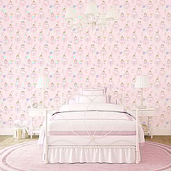 Galerie Wallcoverings Product Code: G56002 - Just 4 Kids 2 Wallpaper Collection Galerie Wallcoverings Product Code G56002 - Just 4 Kids 2 Wallpaper Collection - Pink Colours - Ballerinas Design