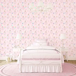 Galerie Wallcoverings Product Code: G56002 - Just 4 Kids 2 Wallpaper Collection Galerie Wallcoverings Product Code G56002 - Just 4 Kids 2 Wallpaper Collection - Pink Colours - Ballerinas Design