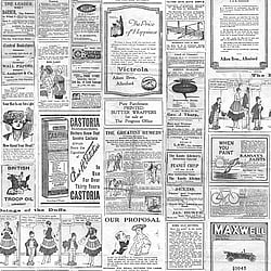 Galerie Wallcoverings Product Code: G56143 - Nostalgie Wallpaper Collection Galerie Wallcoverings Product Code G56143 - Nostalgie Wallpaper Collection - Black Colours - Newspapers Design