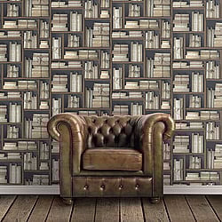 Galerie Wallcoverings Product Code: G56153 - Memories 2 Wallpaper Collection Galerie Wallcoverings Product Code G56153 - Memories 2 Wallpaper Collection - Brown Colours - Natural books Design