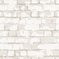 Galerie Wallcoverings Product Code: G56211 - Nostalgie Wallpaper Collection Galerie Wallcoverings Product Code G56211 - Nostalgie Wallpaper Collection - White Colours - Brick Wall Design