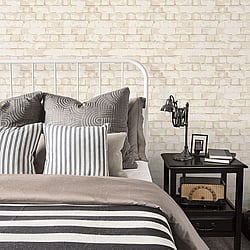 Galerie Wallcoverings Product Code: G56213 - Nostalgie Wallpaper Collection Galerie Wallcoverings Product Code G56213 - Nostalgie Wallpaper Collection - Cream Colours - Brick Wall Design