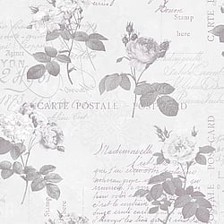 Galerie Wallcoverings Product Code: G56284 - Anthologie Wallpaper Collection Galerie Wallcoverings Product Code G56284 - Anthologie Wallpaper Collection - Pink Grey Colours - Vintage Postcard Design