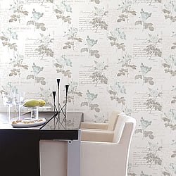 Galerie Wallcoverings Product Code: G56285 - Country Cottage Wallpaper Collection Galerie Wallcoverings Product Code G56285 - Country Cottage Wallpaper Collection - Green Beige Colours - Vintage Postcard Design