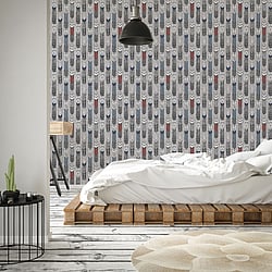 Galerie Wallcoverings Product Code: G56380 - Global Fusion Wallpaper Collection Galerie Wallcoverings Product Code G56380 - Global Fusion Wallpaper Collection - Arrows Design