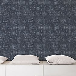Galerie Wallcoverings Product Code: G56383 - Global Fusion Wallpaper Collection Galerie Wallcoverings Product Code G56383 - Global Fusion Wallpaper Collection - Aztec Design