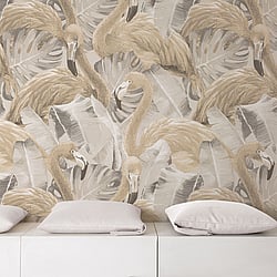 Galerie Wallcoverings Product Code: G56404 - Global Fusion Wallpaper Collection Galerie Wallcoverings Product Code G56404 - Global Fusion Wallpaper Collection - Flamingos Design