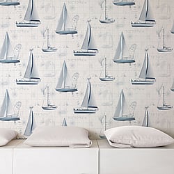 Galerie Wallcoverings Product Code: G56420 - Global Fusion Wallpaper Collection Galerie Wallcoverings Product Code G56420 - Global Fusion Wallpaper Collection - Sail Away Design