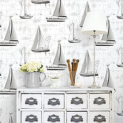 Galerie Wallcoverings Product Code: G56421 - Global Fusion Wallpaper Collection Galerie Wallcoverings Product Code G56421 - Global Fusion Wallpaper Collection - Sail Away Design