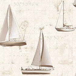 Galerie Wallcoverings Product Code: G56422 - Global Fusion Wallpaper Collection Galerie Wallcoverings Product Code G56422 - Global Fusion Wallpaper Collection - Sail Away Design