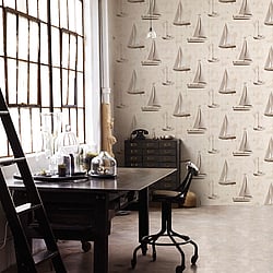 Galerie Wallcoverings Product Code: G56422 - Global Fusion Wallpaper Collection Galerie Wallcoverings Product Code G56422 - Global Fusion Wallpaper Collection - Sail Away Design