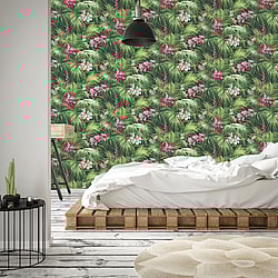 Galerie Wallcoverings Product Code: G56435 - Global Fusion Wallpaper Collection Galerie Wallcoverings Product Code G56435 - Global Fusion Wallpaper Collection - Tropical Florals Design