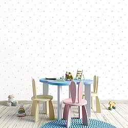 Galerie Wallcoverings Product Code: G56522 - Just 4 Kids 2 Wallpaper Collection Galerie Wallcoverings Product Code G56522 - Just 4 Kids 2 Wallpaper Collection - Purple Pink Blue Beige Colours - Giant Polko Dots Design