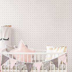 Galerie Wallcoverings Product Code: G56530 - Just 4 Kids 2 Wallpaper Collection Galerie Wallcoverings Product Code G56530 - Just 4 Kids 2 Wallpaper Collection - Grey Beige Colours - Diamond Motif Design