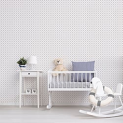 Galerie Wallcoverings Product Code: G56531 - Just 4 Kids 2 Wallpaper Collection Galerie Wallcoverings Product Code G56531 - Just 4 Kids 2 Wallpaper Collection - Blue Beige Colours - Diamond Motif Design