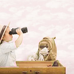 Galerie Wallcoverings Product Code: G56534 - Just 4 Kids 2 Wallpaper Collection Galerie Wallcoverings Product Code G56534 - Just 4 Kids 2 Wallpaper Collection - Pink Colours - Clouds Design