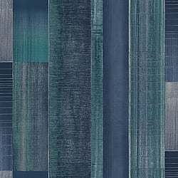 Galerie Wallcoverings Product Code: G56575 - Texstyle Wallpaper Collection Galerie Wallcoverings Product Code G56575 - Texstyle Wallpaper Collection - Turquoise Navy Colours - Agen Stripe Design