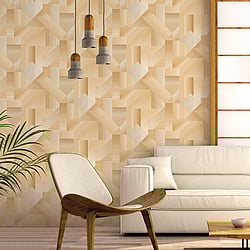 Galerie Wallcoverings Product Code: G56628 - Texstyle Wallpaper Collection Galerie Wallcoverings Product Code G56628 - Texstyle Wallpaper Collection - Ochres Gold Colours - Shape Shifter Design