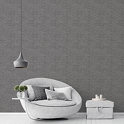 Galerie Wallcoverings Product Code: G56631 - Texstyle Wallpaper Collection Galerie Wallcoverings Product Code G56631 - Texstyle Wallpaper Collection - Black Silver Colours - Woven Weave Texture Design