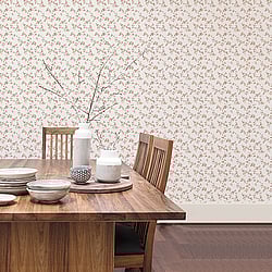 Galerie Wallcoverings Product Code: G56648 - Small Prints Wallpaper Collection Galerie Wallcoverings Product Code G56648 - Small Prints Wallpaper Collection - Pink Brown Beige Colours - Delicate Floral Design