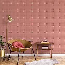 Galerie Wallcoverings Product Code: G56663 - Small Prints Wallpaper Collection Galerie Wallcoverings Product Code G56663 - Small Prints Wallpaper Collection - Red White Colours - Medallion Design