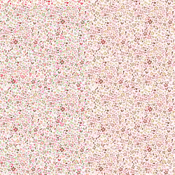 Galerie Wallcoverings Product Code: G56666 - Small Prints Wallpaper Collection Galerie Wallcoverings Product Code G56666 - Small Prints Wallpaper Collection - Pink Brown Red Cream Colours - Mini Mod Floral Design