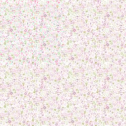 Galerie Wallcoverings Product Code: G56669 - Small Prints Wallpaper Collection Galerie Wallcoverings Product Code G56669 - Small Prints Wallpaper Collection - Pink Green Cream Colours - Mini Mod Floral Design