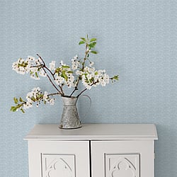 Galerie Wallcoverings Product Code: G56690 - Small Prints Wallpaper Collection Galerie Wallcoverings Product Code G56690 - Small Prints Wallpaper Collection - Blue White Colours - Small Paisley Design