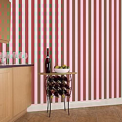 Galerie Wallcoverings Product Code: G67525 - Smart Stripes 2 Wallpaper Collection Galerie Wallcoverings Product Code G67525 - Smart Stripes 2 Wallpaper Collection - Red Colours - Awning Stripe Design