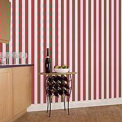 Galerie Wallcoverings Product Code: G67525 - Smart Stripes 3 Wallpaper Collection Galerie Wallcoverings Product Code G67525 - Smart Stripes 3 Wallpaper Collection - Red Colours - Awning Stripe Design