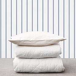 Galerie Wallcoverings Product Code: G67565 - Smart Stripes 3 Wallpaper Collection Galerie Wallcoverings Product Code G67565 - Smart Stripes 3 Wallpaper Collection - Navy Blue Colours - Napkin Stripe Design