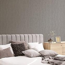 Galerie Wallcoverings Product Code: G67683 - Special FX 2 Wallpaper Collection Galerie Wallcoverings Product Code G67683 - Special FX 2 Wallpaper Collection - Silver Beige Brown Colours - Vertical Textile Design