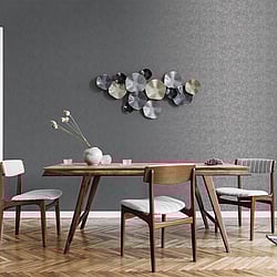 Galerie Wallcoverings Product Code: G67696 - Special FX 2 Wallpaper Collection Galerie Wallcoverings Product Code G67696 - Special FX 2 Wallpaper Collection - Grey Silver Black Colours - Metallic Crackle Texture Design