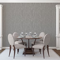 Galerie Wallcoverings Product Code: G67708 - Special FX 2 Wallpaper Collection Galerie Wallcoverings Product Code G67708 - Special FX 2 Wallpaper Collection - Silver Grey Orange Colours - Glitter Stripe Design