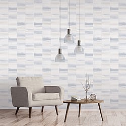 Galerie Wallcoverings Product Code: G67739 - Special Fx Wallpaper Collection Galerie Wallcoverings Product Code G67739 - Special Fx Wallpaper Collection - Silver Grey Blue Colours - Glitter Block Design