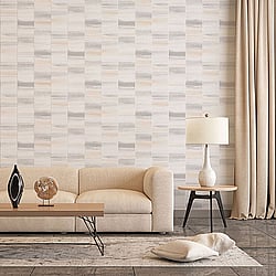 Galerie Wallcoverings Product Code: G67746 - Special Fx Wallpaper Collection Galerie Wallcoverings Product Code G67746 - Special Fx Wallpaper Collection - Silver Grey Beige Colours - Glitter Block Design