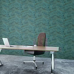 Galerie Wallcoverings Product Code: G67770 - Ambiance Wallpaper Collection Galerie Wallcoverings Product Code G67770 - Ambiance Wallpaper Collection - Turquoise Colours - Chevron Design