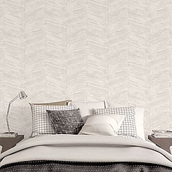 Galerie Wallcoverings Product Code: G67771 - Ambiance Wallpaper Collection Galerie Wallcoverings Product Code G67771 - Ambiance Wallpaper Collection - Pearl Off White Colours - Chevron Design