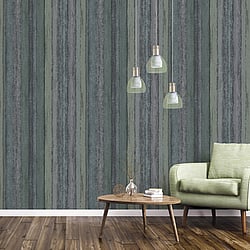 Galerie Wallcoverings Product Code: G67802 - Utopia Wallpaper Collection Galerie Wallcoverings Product Code G67802 - Utopia Wallpaper Collection - Blue Green Turquoise Colours - Nomed Stripe Design